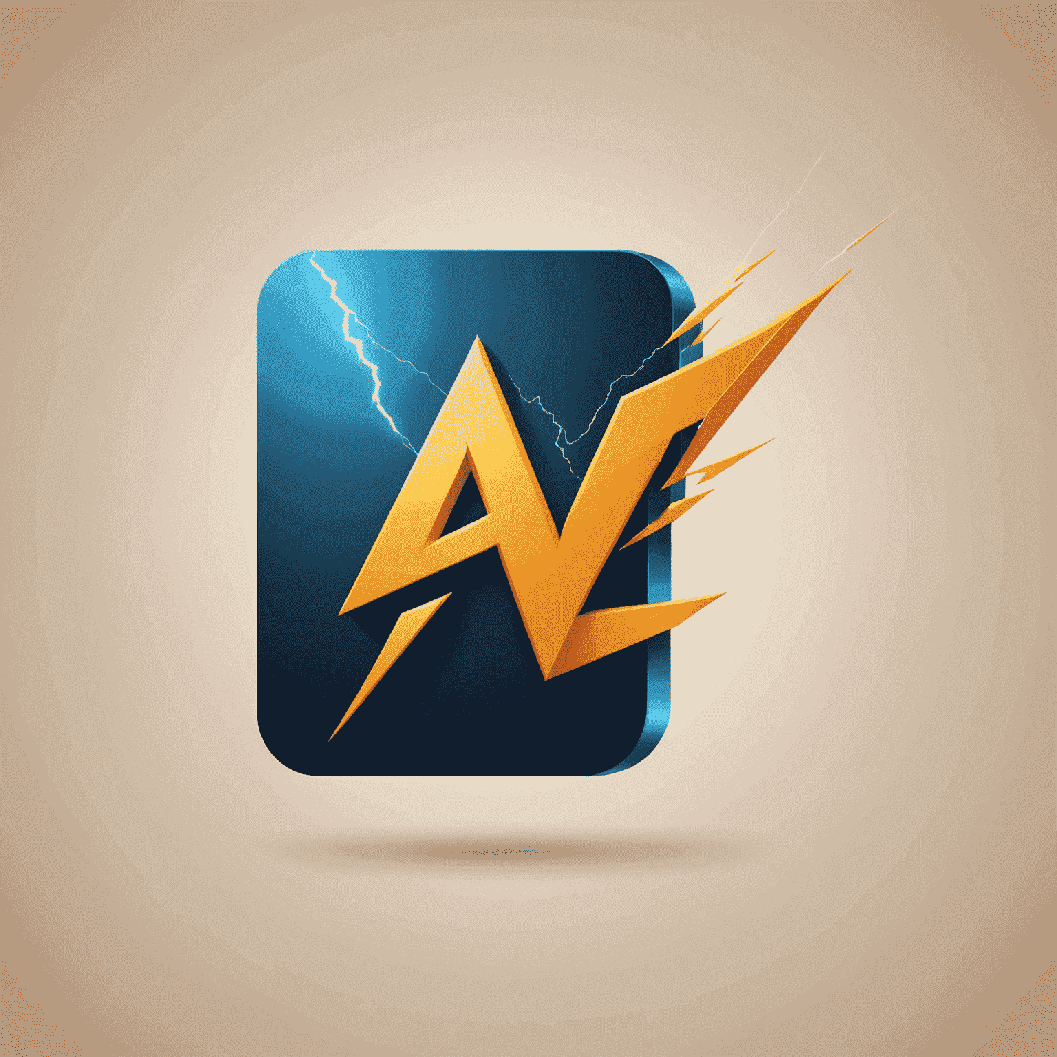 MobinedziD Logo - A stylized 'M' with a lightning bolt, representing quick pay services