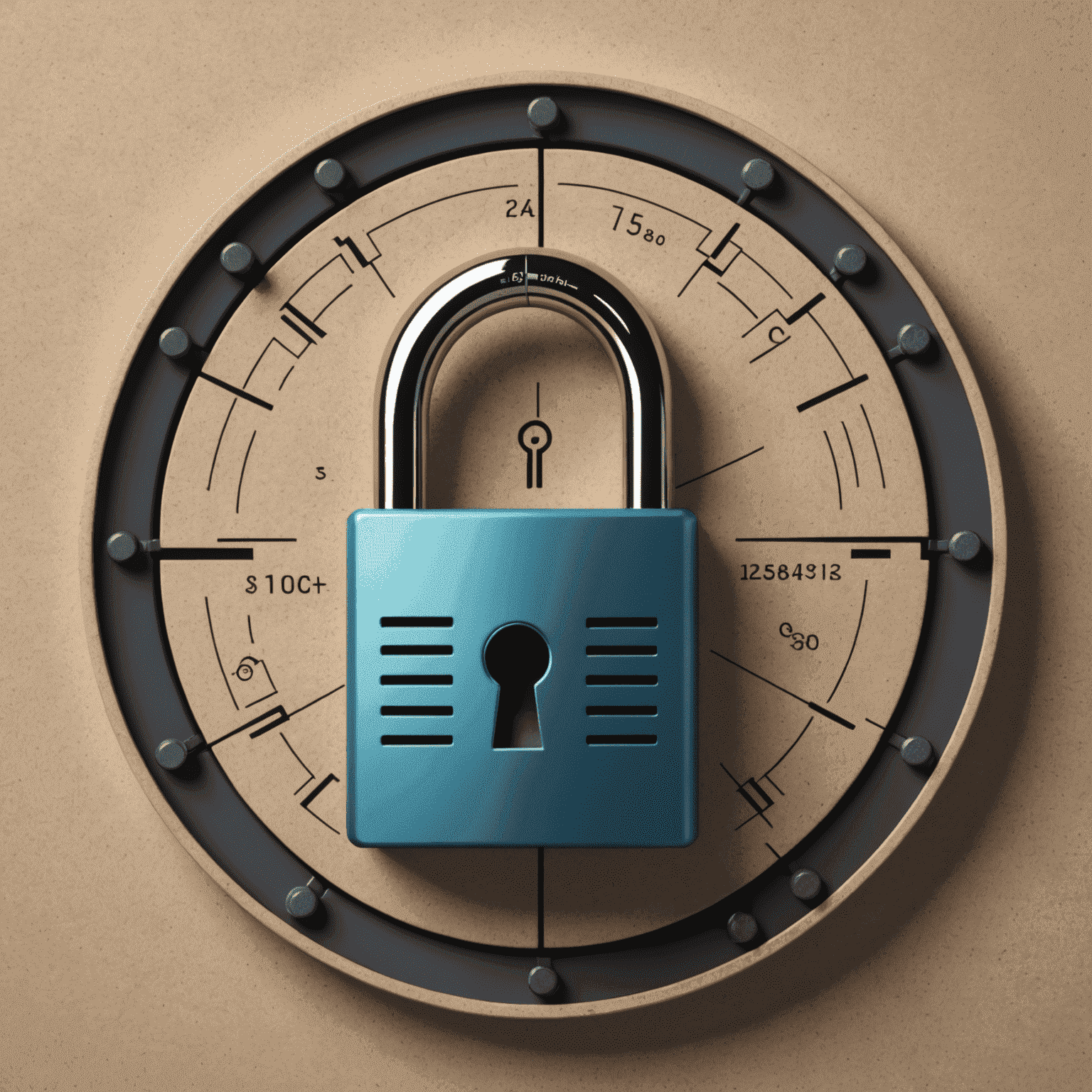 Visual representation of secure data transmission, showing a lock icon and encrypted data flow to illustrate the security of our Bill Pay service